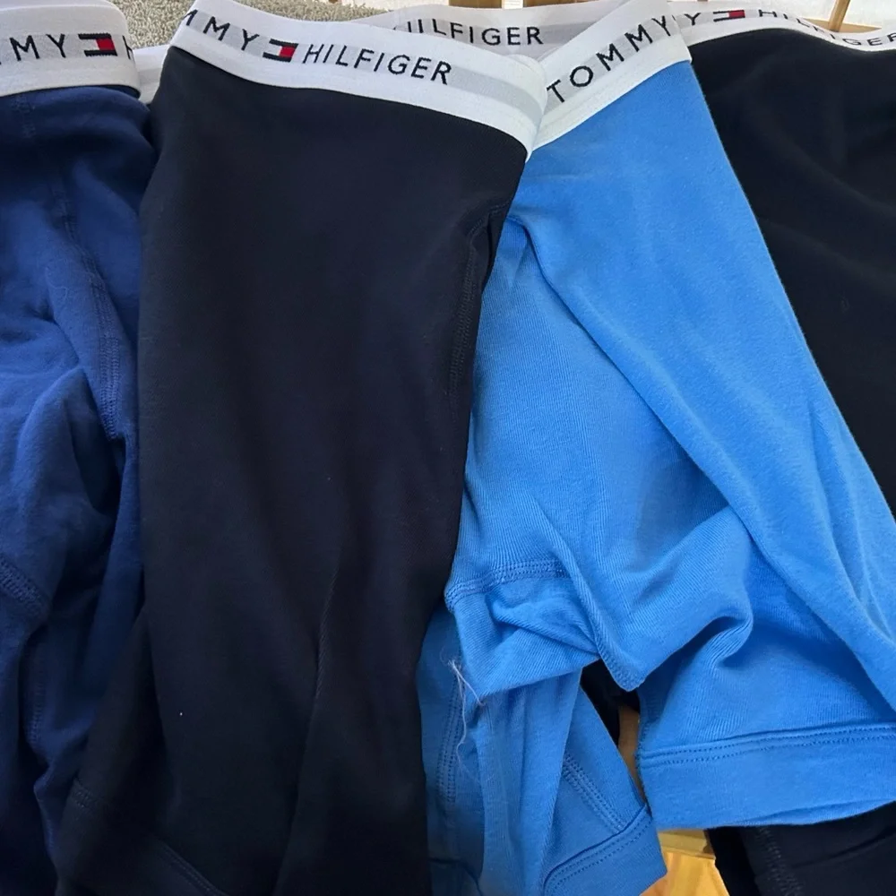 Tommy Hilfiger Boxer Briefs - Black, Blue, and Sky Blue - Picture 3 of 8
